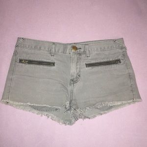 Grey Free People Shorts